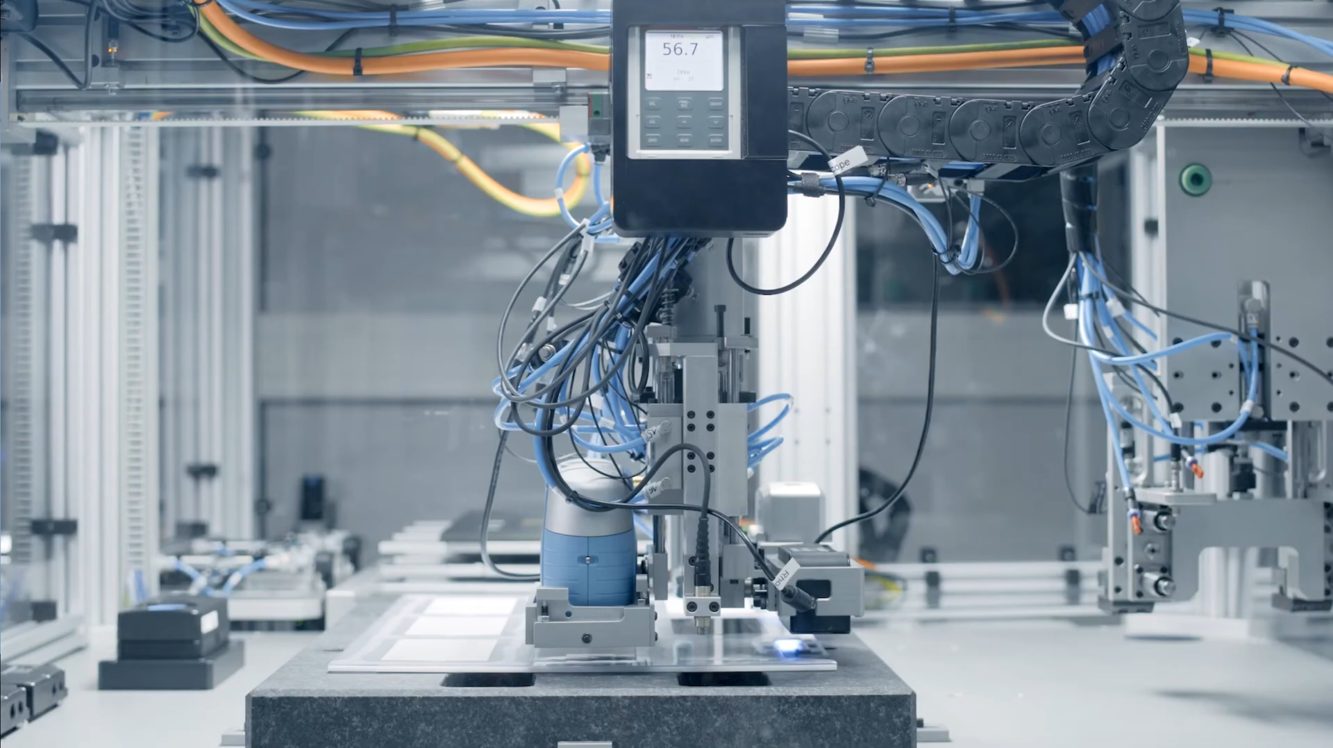 Automated surface scan including contact angle in the Digital Material Profiling Lab (BASF SE) Automated surface scan including contact angle in the Digital Material Profiling Lab (BASF SE)
